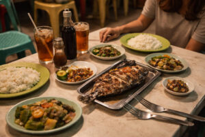Palawan island hopping guide casual dining options in Palawan town areas with simple Filipino meals