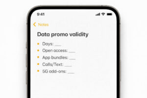 Philippines SIM card guide notes checklist for prepaid promo validity and open access data
