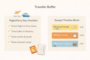 Philippines travel planning guide inter-island transfer day buffer checklist and timeline
