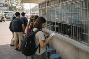 Dispatch booth and queue reality for philippines van transfers