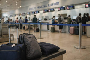Puerto Princesa to Sagada check-in at Puerto Princesa Airport