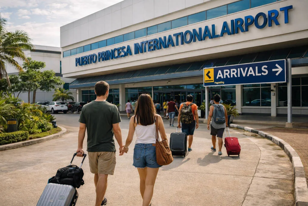 Puerto Princesa International Airport arrival for low-stress planning