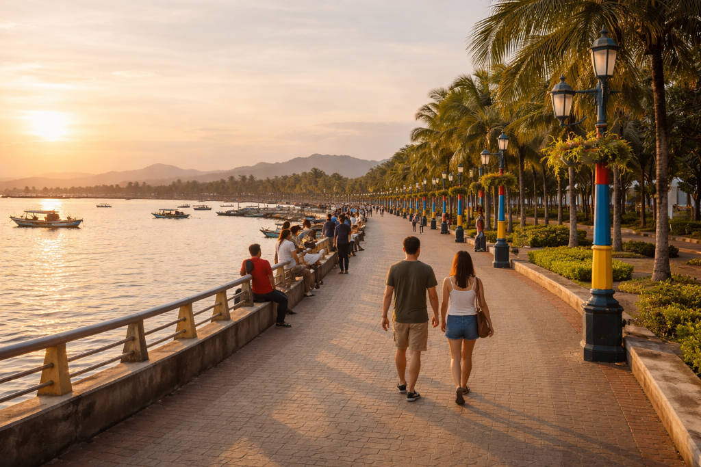 Puerto Princesa Travel Guide planning overview at Puerto Princesa Baywalk