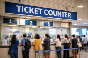 Booking at a legitimate counter to avoid scams in ilocos norte