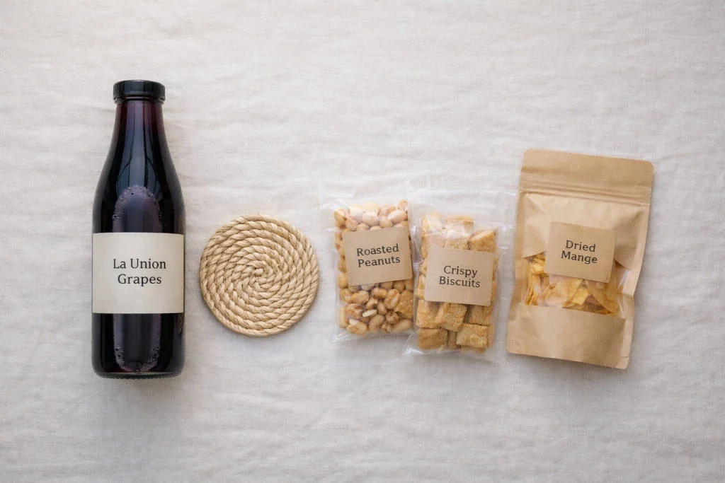 souvenir shopping in la union worth buying guide flatlay of pasalubong items