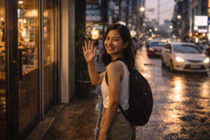 Saying goodbye politely with Tagalog travel phrases for vacation like “salamat po, ingat”