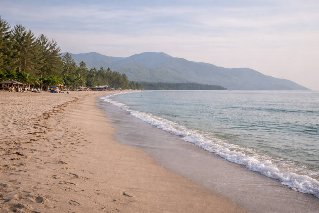 Zambales Itinerary 7 Days: Realistic Pace, With Buffers Zambales Itinerary 7 Days calm beach morning scene with soft light