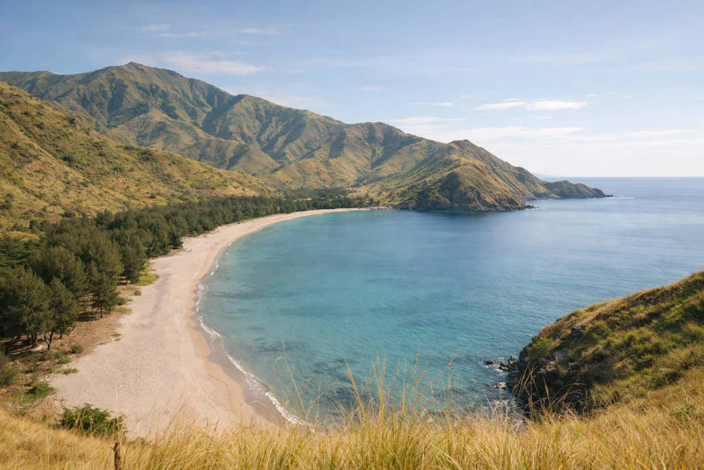 Cove landscape view for Zambales itinerary 3 days with San Antonio base