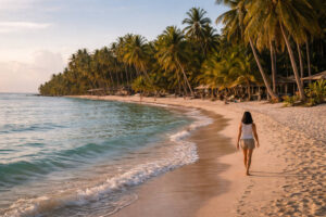 Anda Bohol quiet beach shoreline for where to stay in Bohol countryside as a calm base outside the main loop