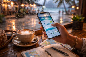 Boracay rainy season travel checking PAGASA Gale Warning before boat tours