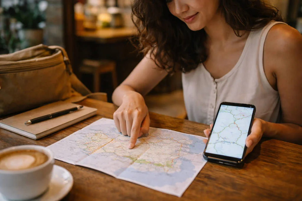 Mika mapping day trips from Bohol Countryside by drive time