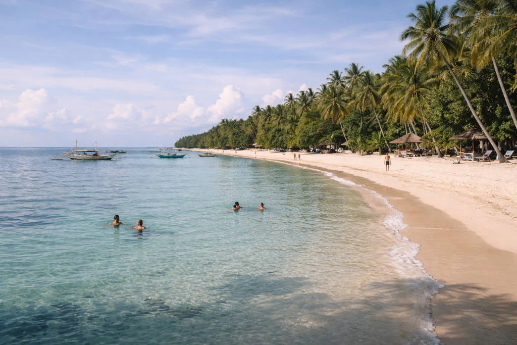 Panglao beach add-on for day trips from Bohol Countryside without rushing
