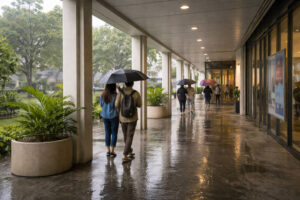 Rain plan stop near a covered walkway, free things to do in Iloilo City when weather changes suddenly