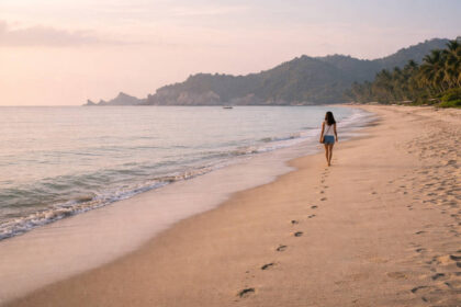 Free Things to Do in Zambales calm rest day view on the Zambales coastline
