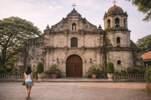 Free Things to Do in Zambales heritage church stop on a rest day in Zambales