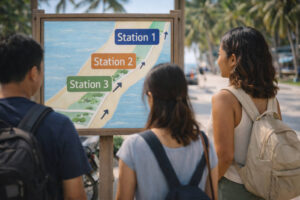 Boracay stations guide for picking where to stay when deciding How Many Days in Boracay