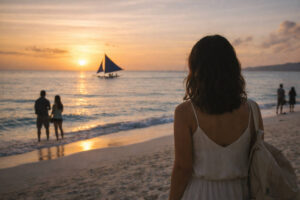 Boracay sunset priority if you only have two days while planning How Many Days in Boracay