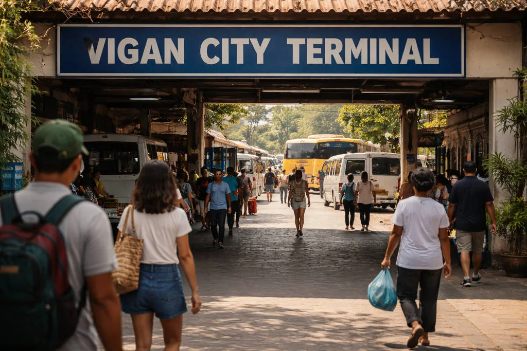 How To Get Around Vigan At Vigan City Terminal For Buses And Vans