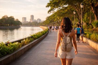 Iloilo City itinerary 3 days view of Iloilo River Esplanade riverside walk in Iloilo City