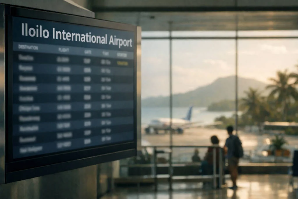 Iloilo City To Siargao low-stress travel options overview at Iloilo International Airport