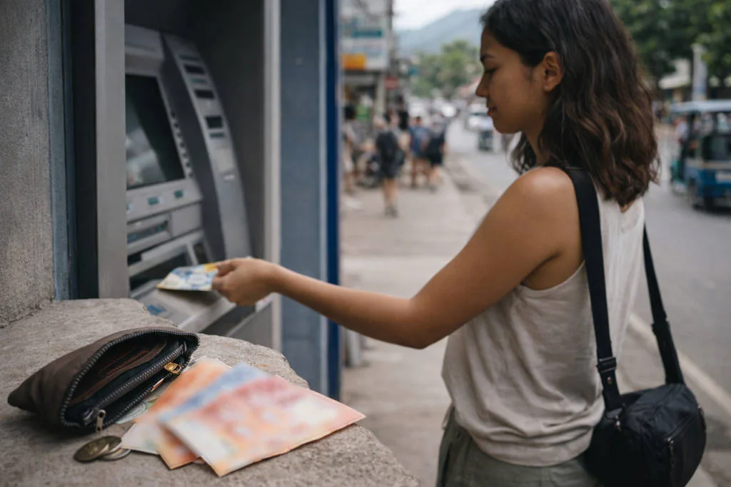 Coron Town ATM cash plan with small bills for Kayangan Lake Entrance Fee fees and rentals