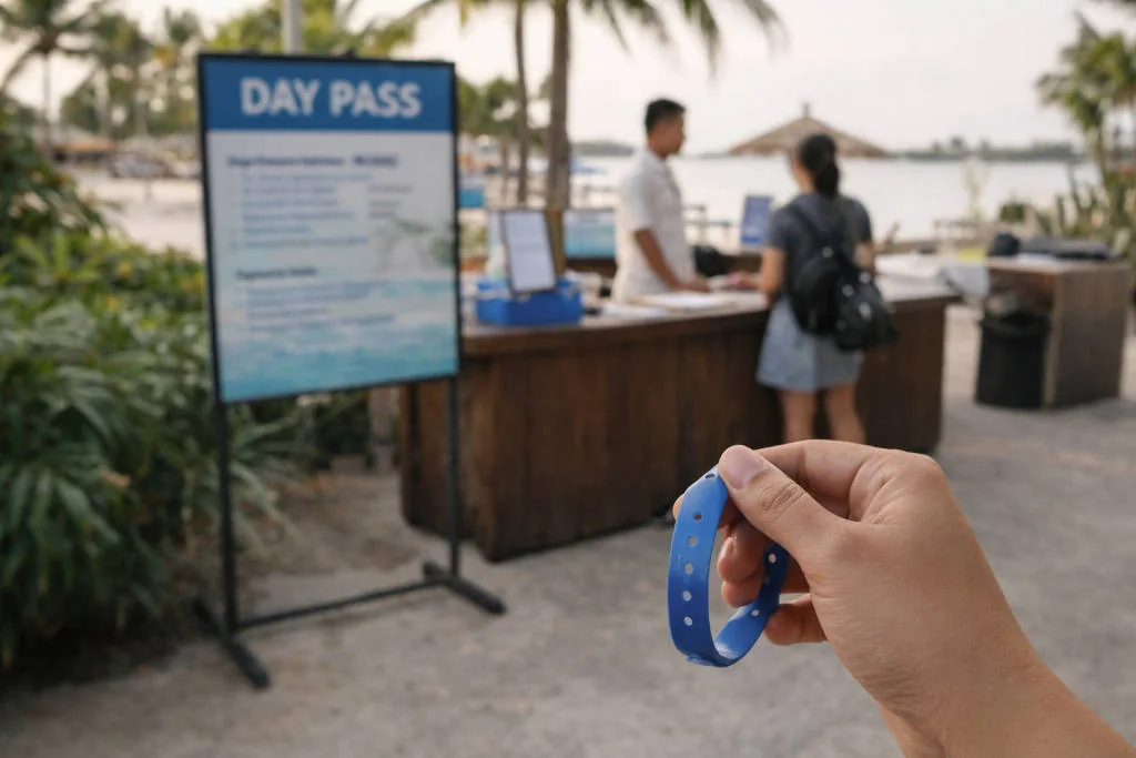Resort day pass as a major cost driver in a Mactan travel budget