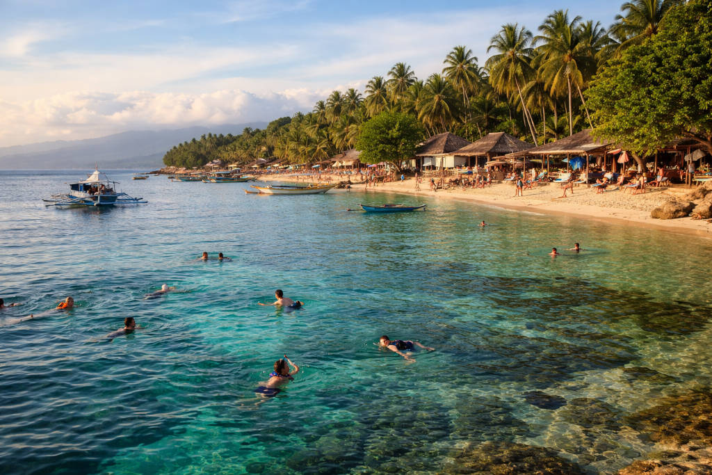 How Many Days in Moalboal- Panagsama Beach in Moalboal Cebu near the Sardine Run