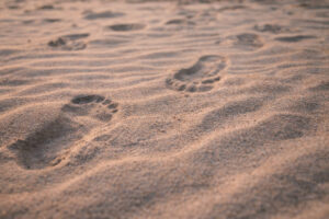 Zambales island sand textures in soft evening light, Photography Spots In Zambales