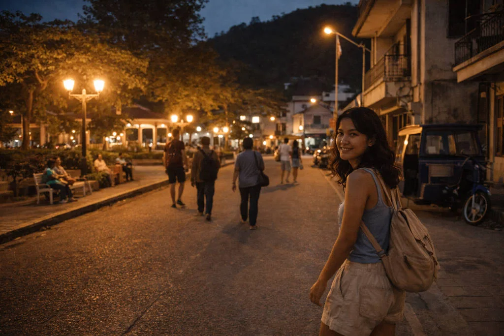 Romblon nightlife scene with a Romblon town proper evening walk for first-timers