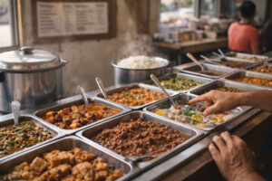 Carinderia turo-turo budget meal options for what to eat in Mactan decisions