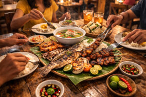 Portion sizes and sharing in Cebu restaurants when deciding what to eat in Mactan
