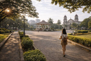Where to Stay in Bacolod view near Bacolod Public Plaza showing a Downtown Bacolod City Proper base cue