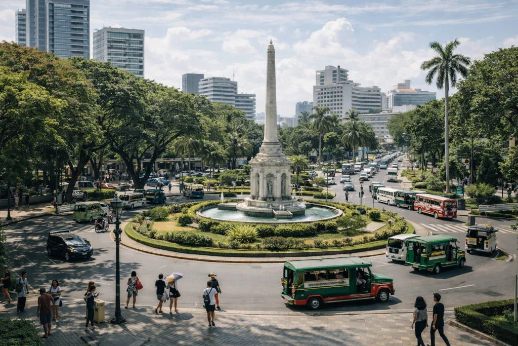 Fuente Osmeña Circle Area As A Central Cebu City Base For where to stay in Cebu City