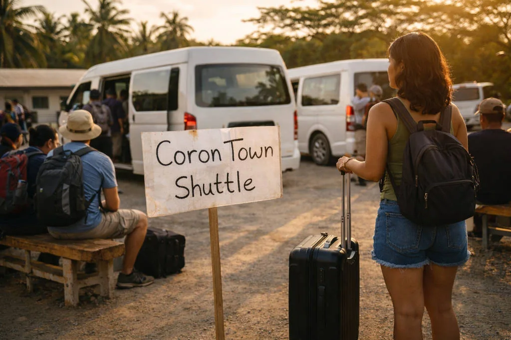 Airport Transfer From Busuanga Airport To Coron Town For Cebu City To Coron