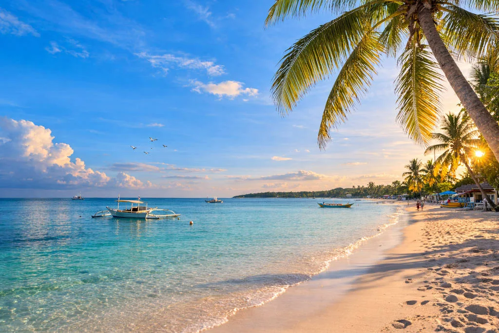 Calm Bantayan Island beach for a first-timer travel guide