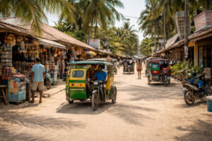 Everyday street view in Santa Fe on Bantayan Island