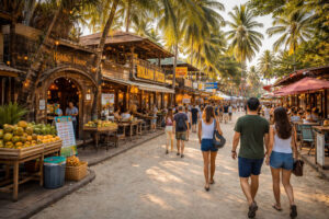Central Station 2 convenience scene for a Boracay travel guide