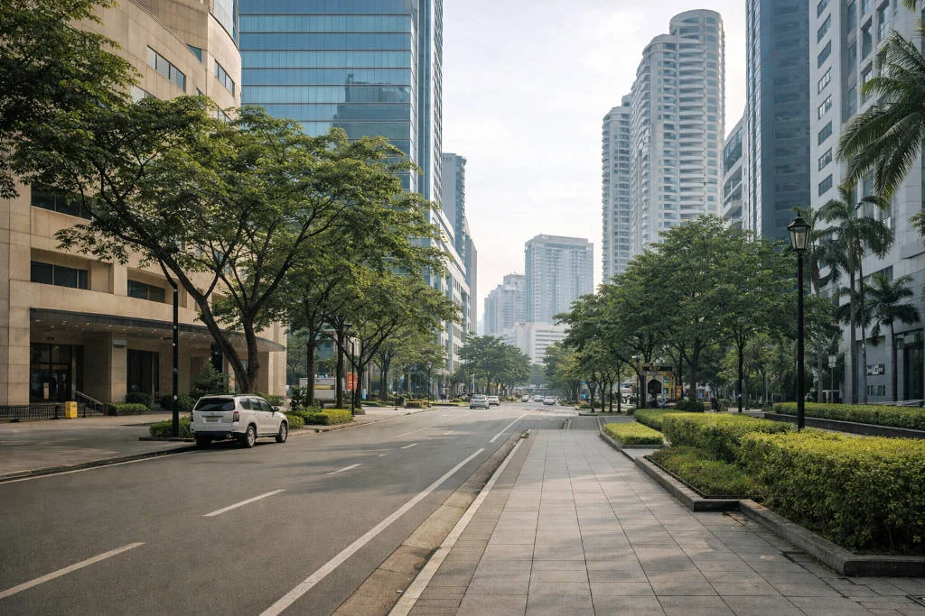 Polished Ayala area scene in the Cebu City travel guide