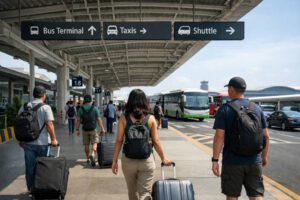 Clark to Baler planning starts at Clark International Airport transport area