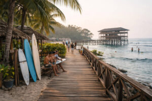 Cloud 9 Area In Catangnan General Luna Near Surf Spots, where to stay in General Luna