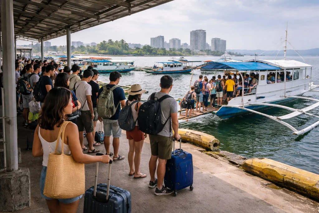 Samal day trip planning and transfer context from Davao City itinerary 4 days