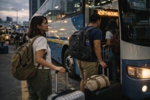 Manila to La Union bus option within a Davao City to La Union travel plan