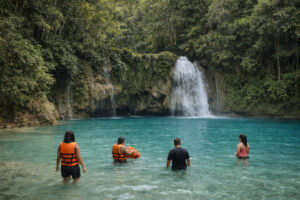 Day Trips From Mactan to Kawasan Falls