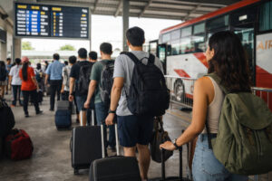 Dumaguete to La Union bus terminal friction on the way north