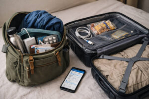 Dumaguete to La Union low-stress packing setup for a multi-leg route