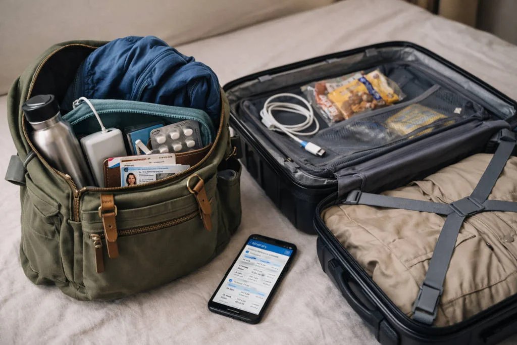 Dumaguete to La Union low-stress packing setup for a multi-leg route