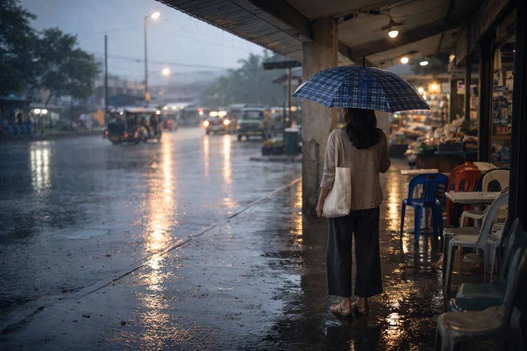 Rainy-day covered walkway backup for a Dumaguete rest day