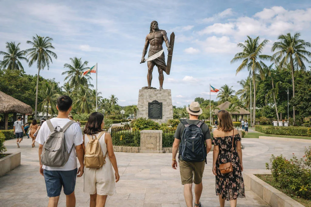Historic monument area in Mactan for a Mactan Travel Guide