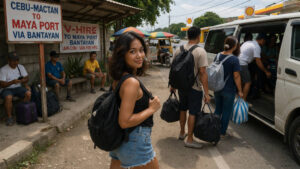 Land transfer setup for malapascua itinerary 4 days on the way to Maya Port