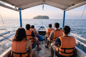 Boat Trip To Pescador Island From Moalboal During A Moalboal itinerary 7 days